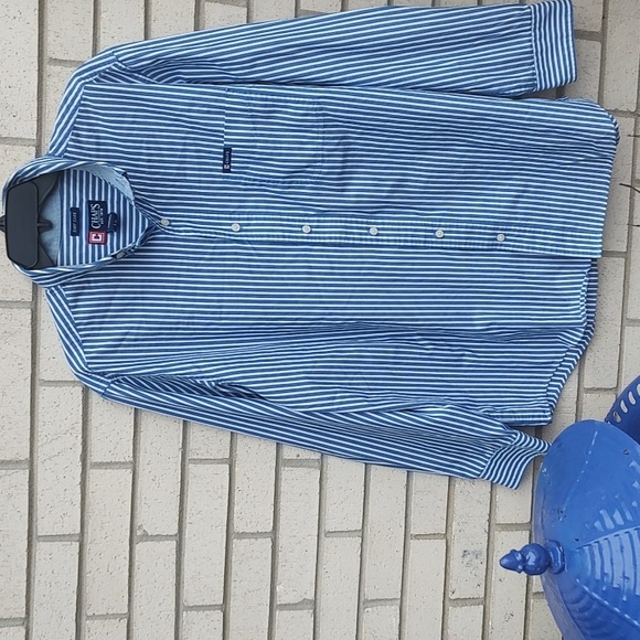 Men's Blue/White shirt - Picture 2 of 8